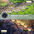 6 Pack echosari Solar Ground Lights, Upgraded Solar Garden Lights Auto ON/Off Landscape Lighting Outdoor In-Ground