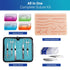 Alcedo Suture Practice Kit for Medical Students | Complete 32 Piece Kit with Durable Suturing Pad and Tools