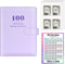 Sooez 100 Envelopes Challenge Binder, Money Saving Challenge Budget Binder with Cash Envelopes, Fun Way to Save $5,050