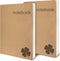 le vent Set of 2 Lined Bound Notebooks, A5, 200 Lay Flat Pages Each, 5x8 Hardcover Journal Refills