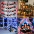 16.5ft 50 16 Decor(132 OMIKA LEDs Color Battery Operated & USB Powered String Lights, with Remote Timer Waterproof