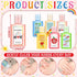 24 Pack 1oz Mini Hand Sanitizer Bulk Teacher End of Year Gifts for Student Scented Hand Sanitizer Travel Size First Day