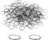 PATIKIL 13mm/0.51" OD Mini Split Rings, 1200Pcs 304 Stainless Steel Round Edged