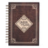 Christian Art Gifts Journal with Scripture, Man of God 1 Timothy 6:11, 192 Ruled Pages, Large Hardcover