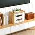 OVECIOPO 13.39"x10.12"x11.02" Router Shelf Wall Mount, WiFi Router Box Hider & Modem Storage Box with Multiple Cable