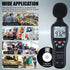 Decibel Meter Sound Level Meter with CD Software, Audio Noise Measuring Range 30 – 130 dB