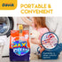 Davik Adhesive Carry Handle Straps: Stick On Handles for Moving Boxes and Bags - 25 Handles