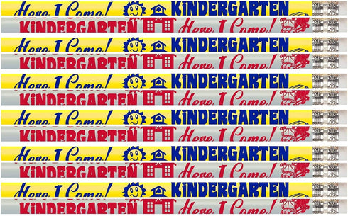 Express Pencils Kindergarten Here I Come, 36 Qty Package of Kindergarten Pencils