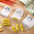 Spakon 25 Sets First Day of School Gifts, Inspirational Erasers & Organza Bag for Students