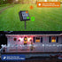 2 Pack 66ft 200 8 QITONG White Solar String Lights Outdoor Waterproof, Each LED Solar Christmas Lights, Modes Green
