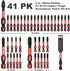 Anti-slip Hex Impact Tough Magnetic Screwdriver Bits Set 2 in. PH1/PH2/PH3 Insert Driver Bits,40Pack 1/4 Inch Hex Shank Phillips Cross Screwdriver Bits Set with 1Pcs Impact Bit Holder by GEINXURN