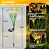 Solar Dragonfly Fairy Lights Outdoor Garden Decor 2 Pack, Newest Solar Swinging Firefly Animal Lights Yard Planter Patio Flowerbed Pathway Lawn Decorative Outdside, Waterproof&High Flexible Wire