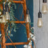 BigiWoon E26/E27 Bulb 16Ft 1 Pack Plug in Hanging Lantern Cord, Light Socket Extension Cord with On/Off Switch Lamp