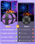 IP65 40ft/12M 720 12V 385-400nm, Waterproof LED Black Light Strip Kit LEDs, Flexible Blacklight Fixtures, Black Light