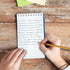 Small Notebooks, Spiral Notepads 3x5 - (Pack of 10), Pocket Memo Pads for Home, Office, College, School - 75 Sheets Each