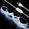 XINGZHI 5V USB LED Strip Lights 3.28FT, 3Key COB LED Light Strip White,