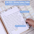 Spiral Notebook, 8.5" x 11", 300 Page Dotted Journal, Thick Paper A4 Leather Notebook for Men Women, Pink Bullet Journal