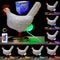 ChickenSoNice Chicken Egg lamp, 16 Colors Change Chicken lamp with Remote Control, Resin