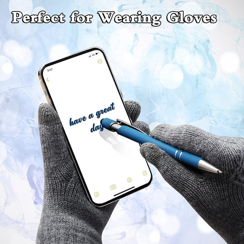 Yaure Joy 50 2 1 2 1 Pcs Blue Inkling Ballpoint Pen with Stylus in Ballpoint Pen for Touch Screens, in Thank You Pen