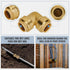 SUNGATOR 3/4-Inch PEX Elbow, Push Fit 90-Degree Plumbing Fitting with Disconnect Clip, 2-Pack, No Lead Brass