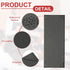 PATIKIL 4.25x11 Inch Leather Menu Covers for Restaurant, Menu Holder Single View Menus Folder Book for Restaurant Cafe