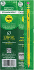 Ticonderoga Wood-Cased Pencils, Pre-Sharpened, 2 HB Soft, Yellow, 72 Count by Ticonderoga