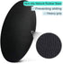 Round Mouse Pad with Dog Design, Customized Non-Slip Rubber Gaming Mouse Pad for Office Work