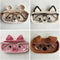 STDEV Knitted Glasses Holder Animal Shape Decorative Desk Organizers Crochet Eyeglass Desk Storage Tray Craft Soft