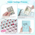 Sooez 100 Envelopes Money Saving Challenge - Savings Challenges Book with Envelopes, Flexible Saving $5050