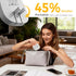 2 3000K 4 Pack L LOHAS LED Night Lights Plug into Wall, Foldable Night Light with Dusk to Dawn Sensor, Brightness