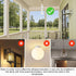 uuhafsa E26/E27 Bulb (2Pack) PIR Motion Sensor Light Socket, Smart Lamp Holder Adapter Auto On/Off Light Control
