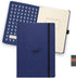 Dingbats* Wildlife Squared Extra Large A4 Notebook, PU Leather Hardcover Journal for Work, Writing, Pocket, Elastic