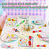 CZWZ 30 Set 4-in-1 30 Cute Multicolor Pens in One Fun Pens Bulk with Gift Cards for Kindergarten Party End of Year
