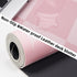 Non-Slip Pink Desk Pad, Waterproof PU Leather Desk Protector, Large Blotter, Easy Clean Laptop Writing Mat