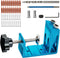 Pocket Hole Jig Kit, Dowel Drill Joinery Screw Kit for Carpenters Woodwork Guides and Joint Angle Tool