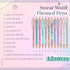 Glenmal 12 Pieces Glitter Swear Word Ballpoint Pens Funny Negative Pens for Adults Novelty Sarcastic Sayings Insulting Office Pens for Co Worker Colleague Office Supplies(Snarky) by Glenmal