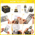 Surprise Money Gift Box with Birthday Card and Bags - Perfect for Cash Gifts