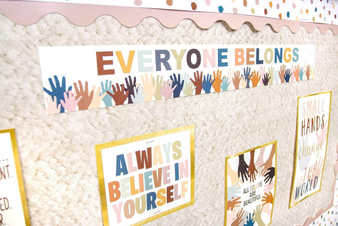 Everyone is Welcome Diversity Mini Bulletin Board by Teacher Created Resources