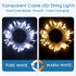 GHJ 100LEDs) Battery Operated Remote Control Rainproof LED String Lights, Color Changing Fairy Lights for Christmas
