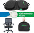 Small Travel Seat Cushion,Gel Memory Foam Seat Cushion,Supportive Butt Pillow,Portable and Foldable for Long Sitting