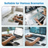 Set MEKASS Ergonomic Wrist Rest for Keyboard and Mouse, Soft Memory Foam Keyboard Wrist Rest with Non-Slip Silicone