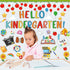 Hello Kindergarten Bulletin Board Decorations, 76Pcs Back to School Classroom Decor for First Day of School