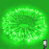 33ft 100 LED Indoor String Lights - Christmas Outdoor Twinkle Fairy Lights with 8 Modes, Waterproof Plug in for St