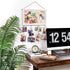 Emfogo 2Pack Cork Bulletin Boards, 16"x11" White Linen with White Frame, Pin Board for Home Kitchen School Office Decor
