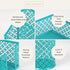 BLU MONACO 6 Piece Dark Teal Desk Organizer Set - Teal Desk Accessories for Women, Desktop Organization