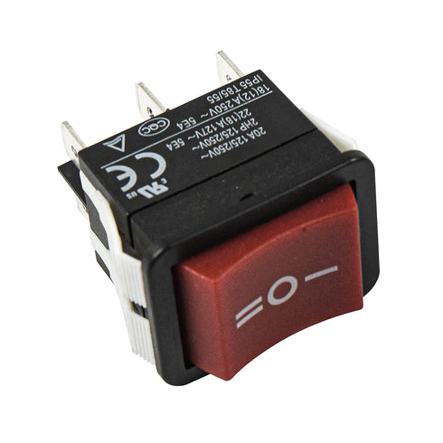 HQRP On-Off-On Power Switch, Compatible with KEDU HY12-9-5, Grizzly G4015Z Combo Lathe Power Tools