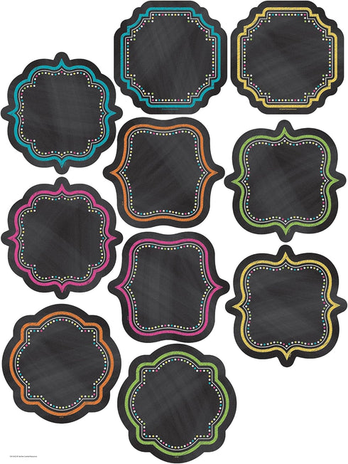 Chalkboard Brights Accents by Teacher Created Resources (5622)