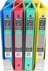 C-Line 3-Ring Poly Binder with Inner Pocket, Letter Size, 1-Inch Capacity, Color May Vary, 1 Binder (31710)