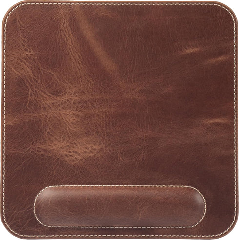 Londo Ergonomic Leather Mouse Pad with Wrist Rest - Non-Slip Design