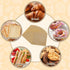 400 7.5 7.1 Inch PCS Heat Seal Bakery Bags with Window x Grease-Proof Pastry Bag with Window Donut Bags To Go